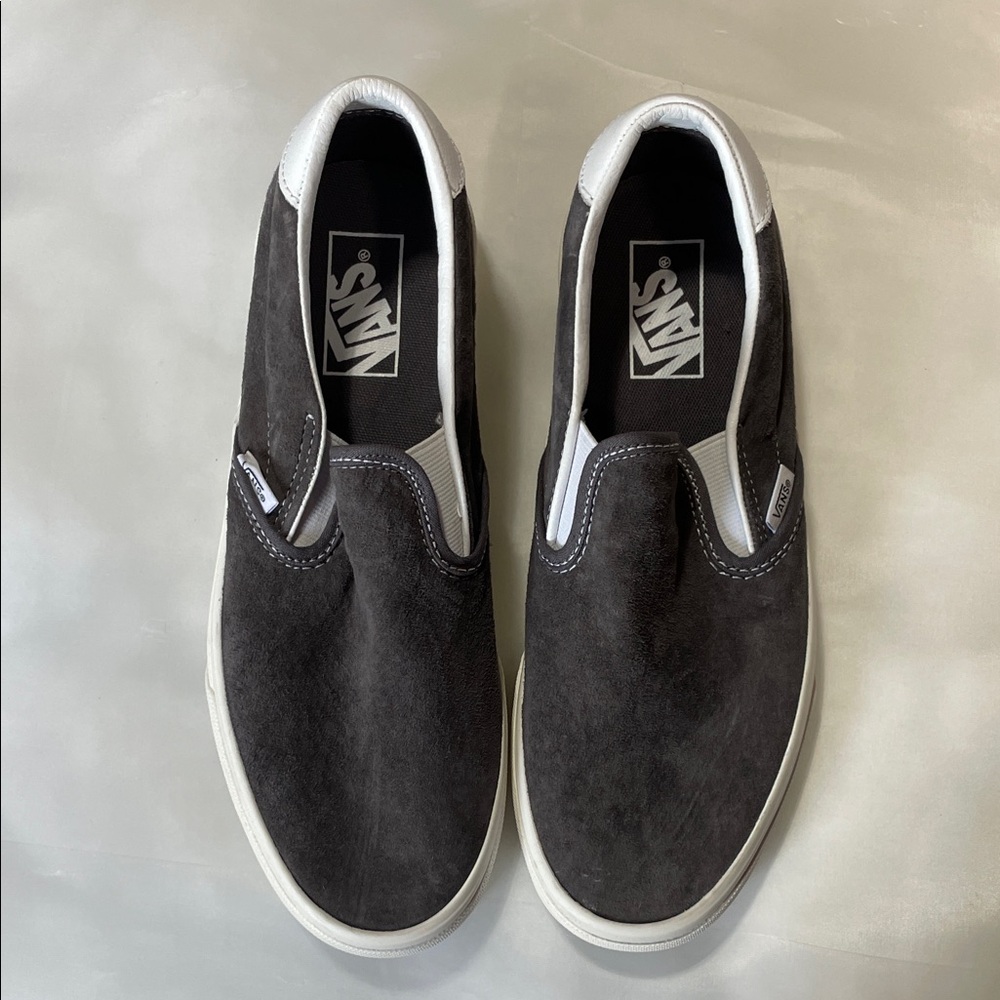 Vans Men's Slip-On Sneakers - Black and White